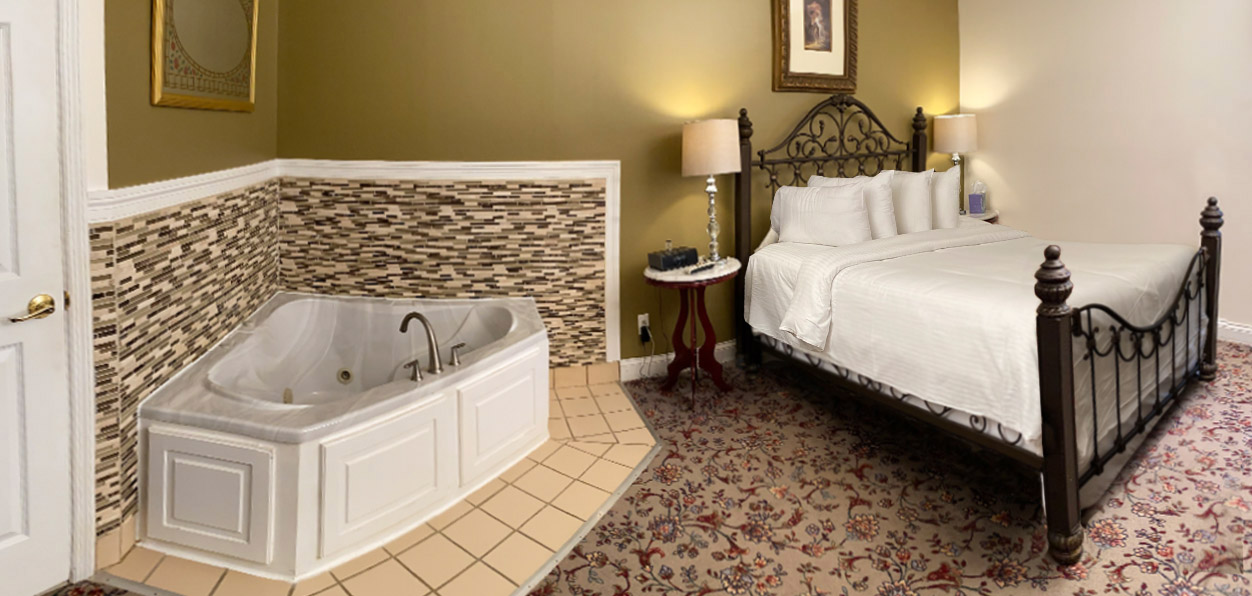 Jacuzzi Suite, 1 King Bed, Sofa Bed, Kitchenette | Sandman Hotel Saskatoon